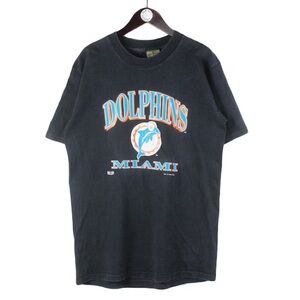 Vintage Miami Dolphins T-Shirt Big Logo Sport Style NFL American Football